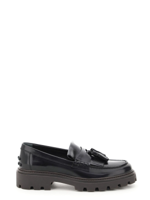 Tod's Fringe Detailed Loafers