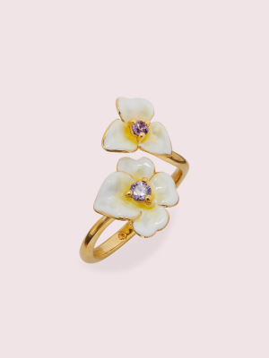 Precious Pansy Ring