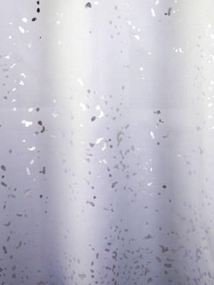 Splatter Shower Curtain Gray - Skl Home