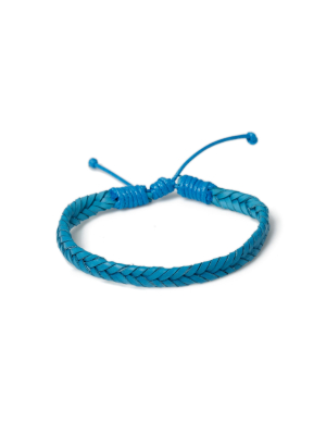 Turquoise Plaited Bracelet*