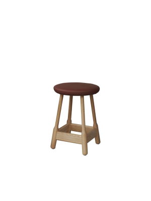 Albert Stool: Upholstered