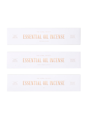 Essential Oil Incense In Various Scents