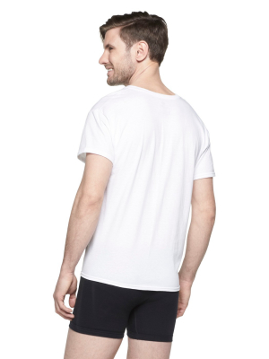 Hanes Men's 5pk V-neck T-shirt - White 2xl