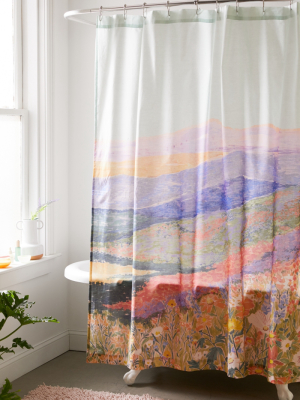 Superbloom Shower Curtain