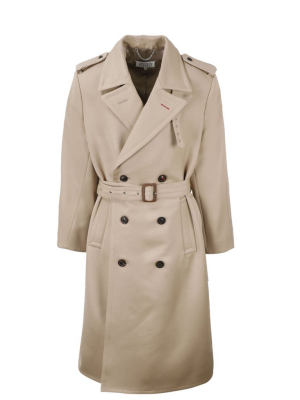 Maison Margiela Double Breasted Trench Coat