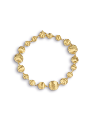 Marco Bicego® Africa Collection 18k Yellow Gold Mixed Bead Medium Bracelet