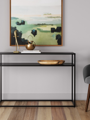 Glasgow Metal Console Table Black - Project 62™