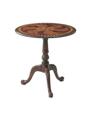 The Swirl-top Side Table