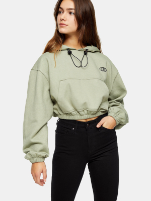 Petite Stone International Slogan Hoodie