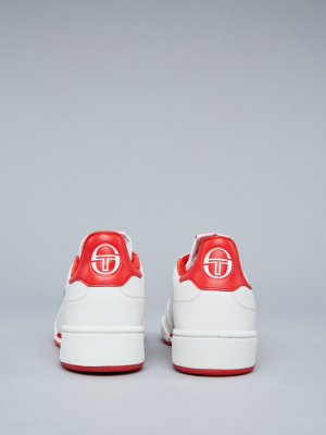 New Young Line Sneaker - White/red