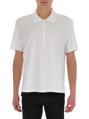 Thom Browne Rwb Stripe Polo Shirt