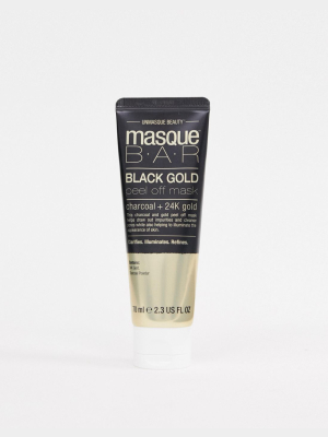 Masquebar Black Charcoal & 24k Gold Peel Off Tube Mask