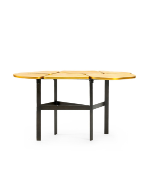 Lily Coffee Table, Gold