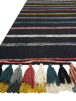 Loloi Justina Blakeney Jamila Rug - Charcoal/multi