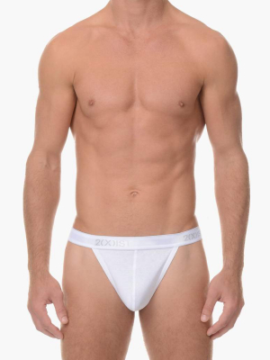Essential Cotton Y-back Thong 3-pack