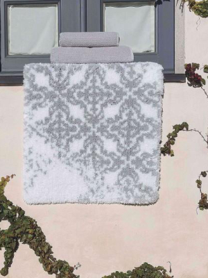 Graccioza Vintage Tile Bath Rug - Multicolor