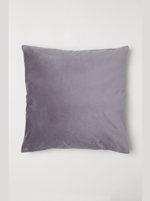 Cotton Velvet Cushion Cover