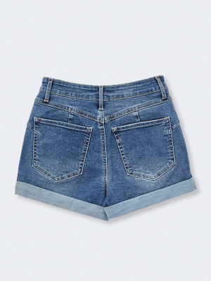 The Uplifter Denim Shorts