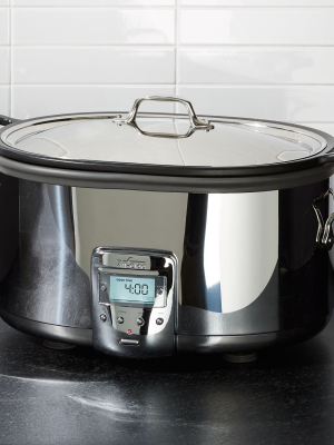 All-clad © 7-quart Deluxe Slow Cooker With Aluminum Insert