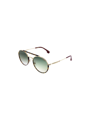 Carrera 208/s Au2 Unisex Oval Sunglasses Havana 54mm