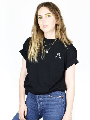 The Big D – Embroidered T-shirt