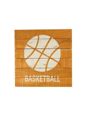 Basketball Plank Art - Pillowfort™