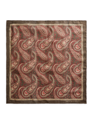 Paisley Silk Bandanna