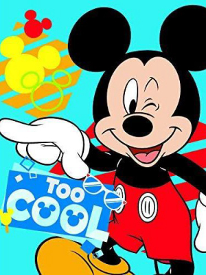 The Northwest Company Mickey Cool Mouse, Blue