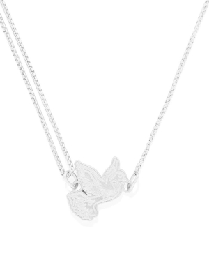 Dove Pull Chain Necklace