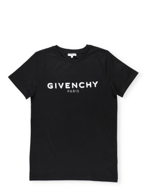 Givenchy Kids Logo Printed T-shirt
