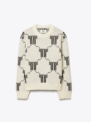 Merino Net-t Jacquard Sweater