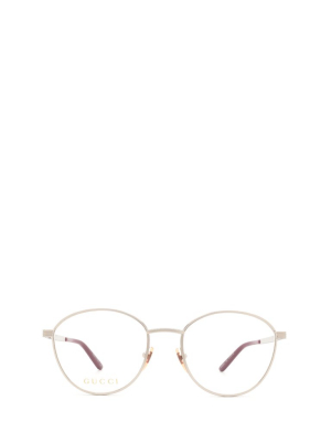 Gucci Eyewear Round Frame Glasses