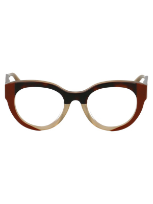 Marni Eyewear Round Frame Glasses