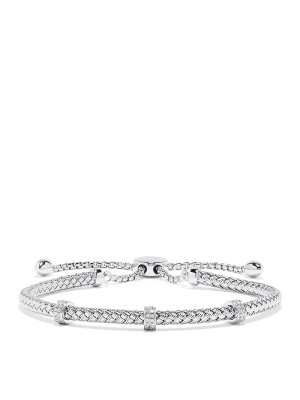 Effy 925 Sterling Silver Diamond Accent Bracelet, 0.15 Tcw