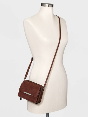 Stella & Max Zip Magnetic Closure Crossbody Bag