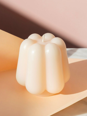 Candle Sculpture - Pale Peach