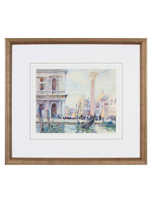 Italian Watercolor Scene