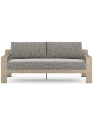 Monterey 74" Outdoor Sofa, Faye Ash