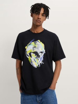 Skull Print T-shirt