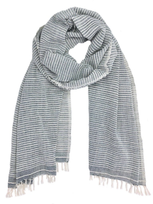 Ethiopian Stripe Wrap Scarf