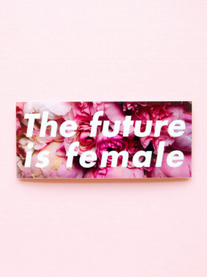 Future Is Female Vinyl Sticker