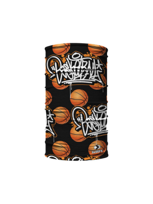 Basketball Graffiti Kids Neck Gaiter