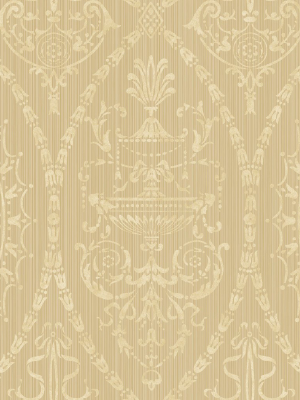 Adams Wallpaper In Beige From The Watercolor Florals Collection By Mayflower Wallpaper