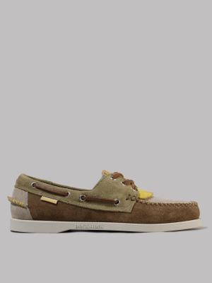 Universal Works X Sebago Portland Multi-tone  (mix Suede)