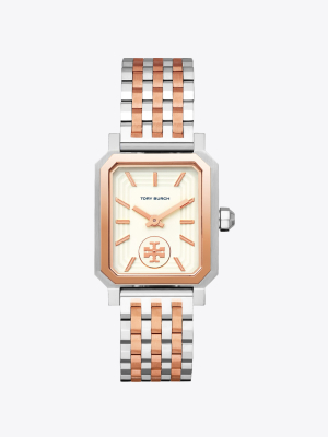 Robinson Watch, Steel/rose-gold/ivory, 27 X 29 Mm