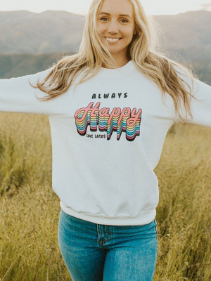 Always Happy Crewneck