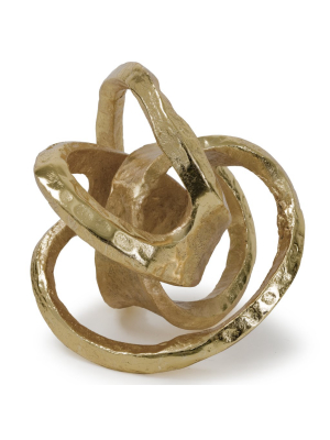 Regina Andrew Metal Knot - Gold