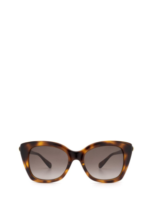 Gucci Eyewear Butterfly Frame Sunglasses