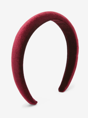 Velvet Padded Headband