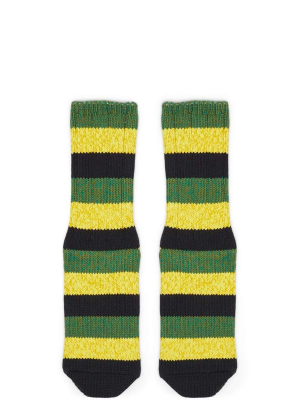 56 Yarns Rasta Smilie Socks